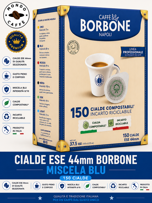 CIALDE ESE 44mm BORBONE (Miscela blu)
