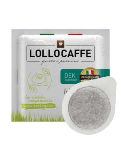 150 Cialde ESE 44mm Lollo Caffè (MISCELA DEK)