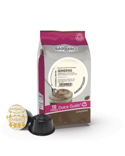 10 Capsule Compatibili DolceGusto Caffè Barbaro (GINSENG)