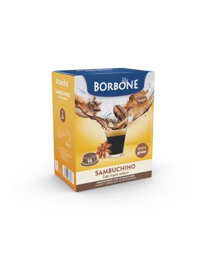 16 CAPSULE COMPATIBILI A MODO MIO CAFFE' BORBONE(SAMBUCHINO)