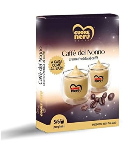 CREMA AL CAFFE' FREDDA CUORE NERO CAFFE'