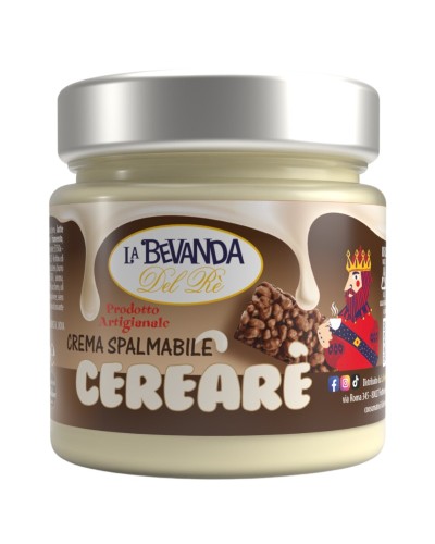 CREMA SPALMABILE 200g LA BEVANDA DEL RE(CEREARE')