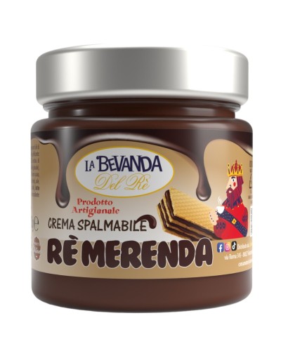 CREMA SPALMABILE 200g LA BEVANDA DEL RE ( RE MERENDA)