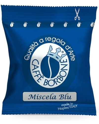 100 Capsule Compatibili Espresso Point Borbone (MISCELA BLU)