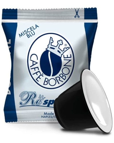 100 Capsule Borbone Respresso (MISCELA BLU)