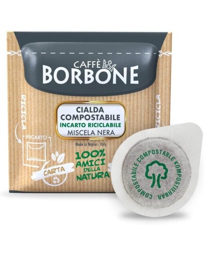 150 Cialde ESE 44MM Caffè Borbone (MISCELA NERA)