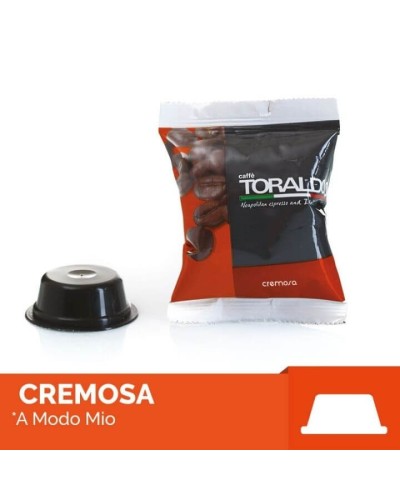 100 Capsule Compatibili A Modo Mio Caffè Toraldo (MISCELA CREMOSA)