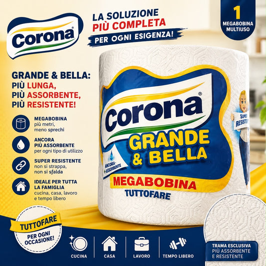 ROTOLONE CORONA MEGA BOBINA
