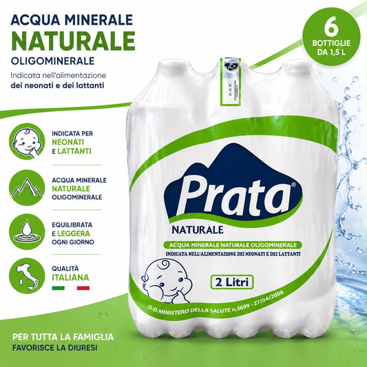 ACQUA PRATA 2L 6 bottiglie