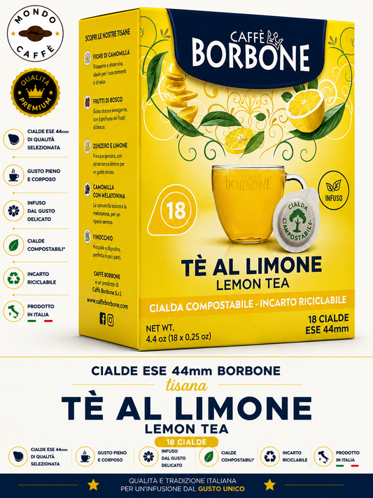 CIALDE ESE 44mm TISANA CAFFÈ BORBONE(TÈ al Limone)