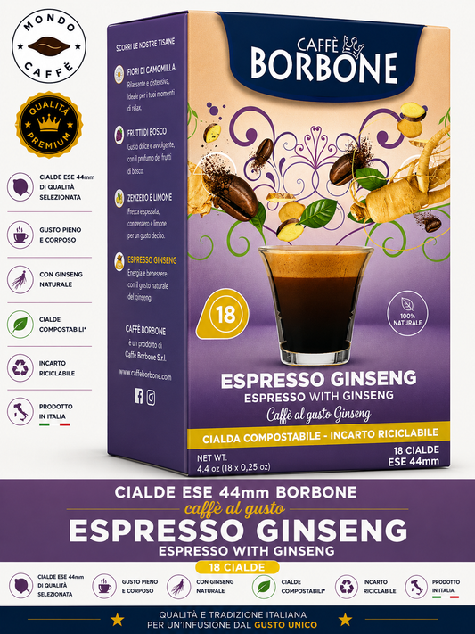 CIALDE ESE 44mm BORBONE(Espresso Ginseng)