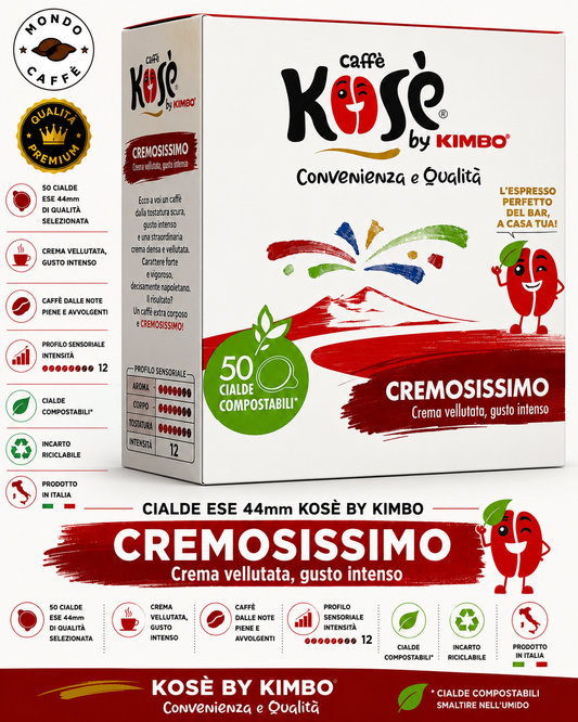 CIALDE ESE 44mm CAFFÈ KOSE(Cremosissimo)