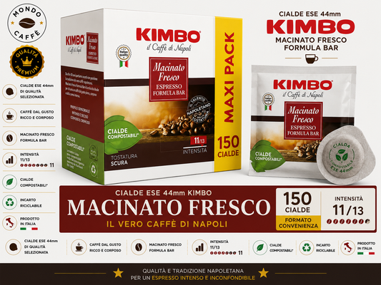 CIALDE ESE 44mm CAFFÈ KIMBO(Macinato Fresco)