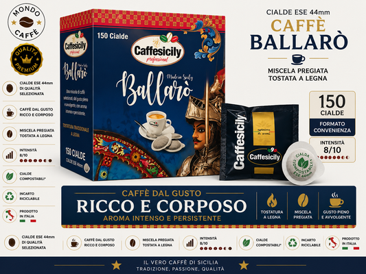CIALDE ESE 44mm CAFFÈ BALLARÒ