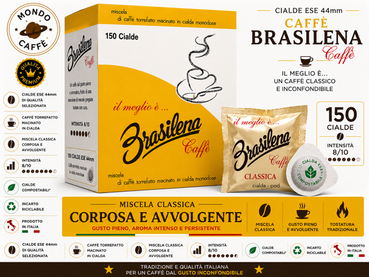 CIALDE ESE 44mm CAFFÈ BRASILENA