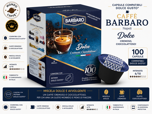 CAPSULE CAFFÈ BARBARO(Dolce Gusto)