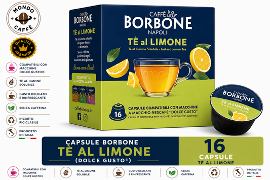 CAPSULE BORBONE TÉ AL LIMONE(Dolce Gusto)