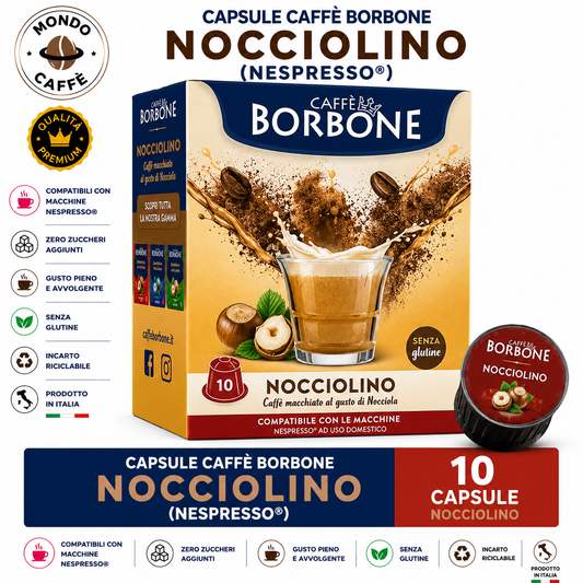 CAPSULE CAFFÈ BORBONE NOCCIOLINO(Nespresso)