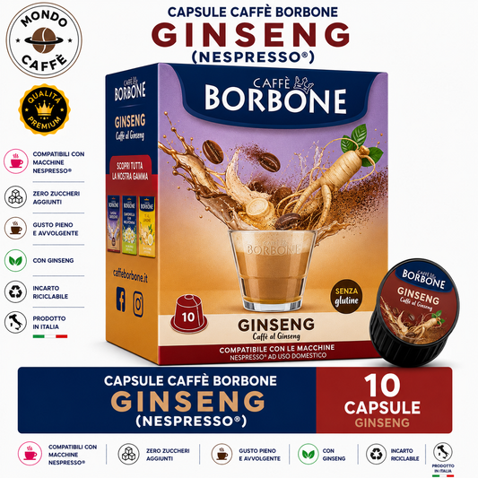CAPSULE CAFFÈ BORBONE GINSENG(Nespresso)