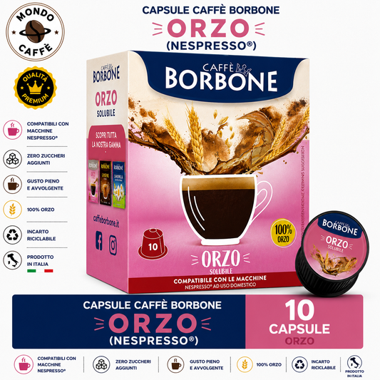 CAPSULE CAFFÈ BORBONE ORZO(Nespresso)