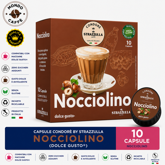 CAPSULE CONDORÈ By STRAZZULLA NOCCIOLINO(Dolce Gusto)