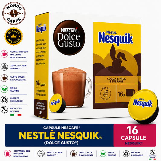 CAPSULE NESCAFÈ NESTLÈ NESQUIK(Dolce Gusto)