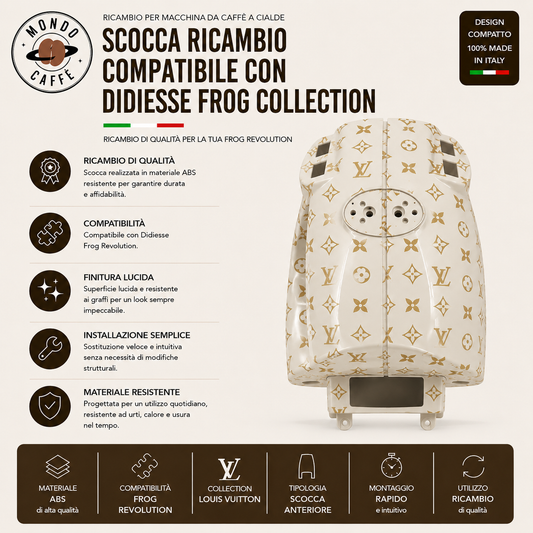 SCOCCA RICAMBIO COMPATIBILE CON DIDIESSE FROG-COLLECTION(Louis Vuitton)