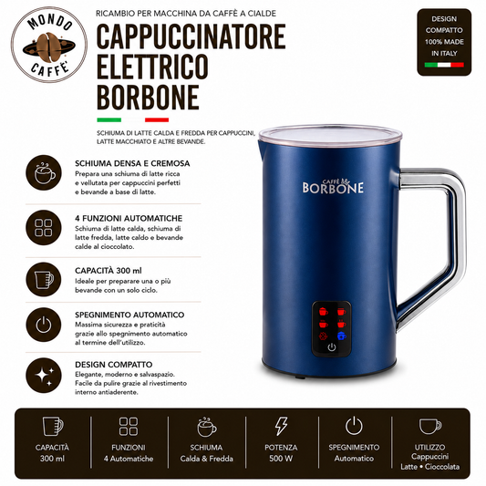 CAPPUCINATORE ELETTRICO BORBONE