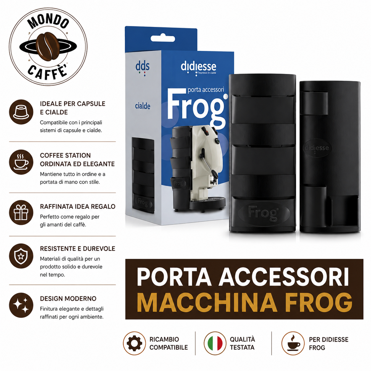 Porta accessori Frog