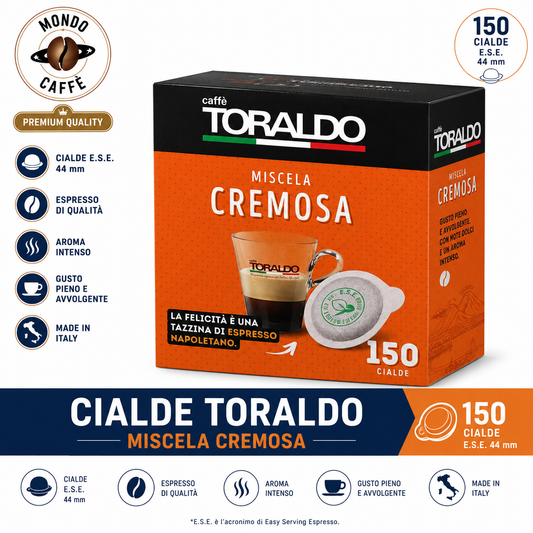 CIALDE ESE 44mm TORALDO (Miscela cremosa)