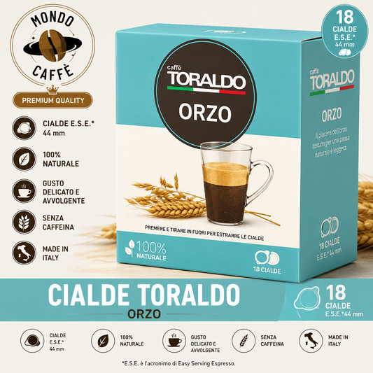 CIALDE ESE 44mm CAFFÈ TORALDO(Orzo)
