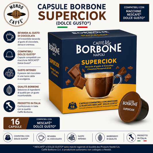 CAPSULE BORBONE SUPERCIOK(Dolce Gusto)